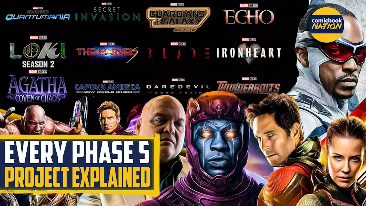 Every Single MCU Phase 5 Movie AND Show EXPLAINED! Comicbook Nation