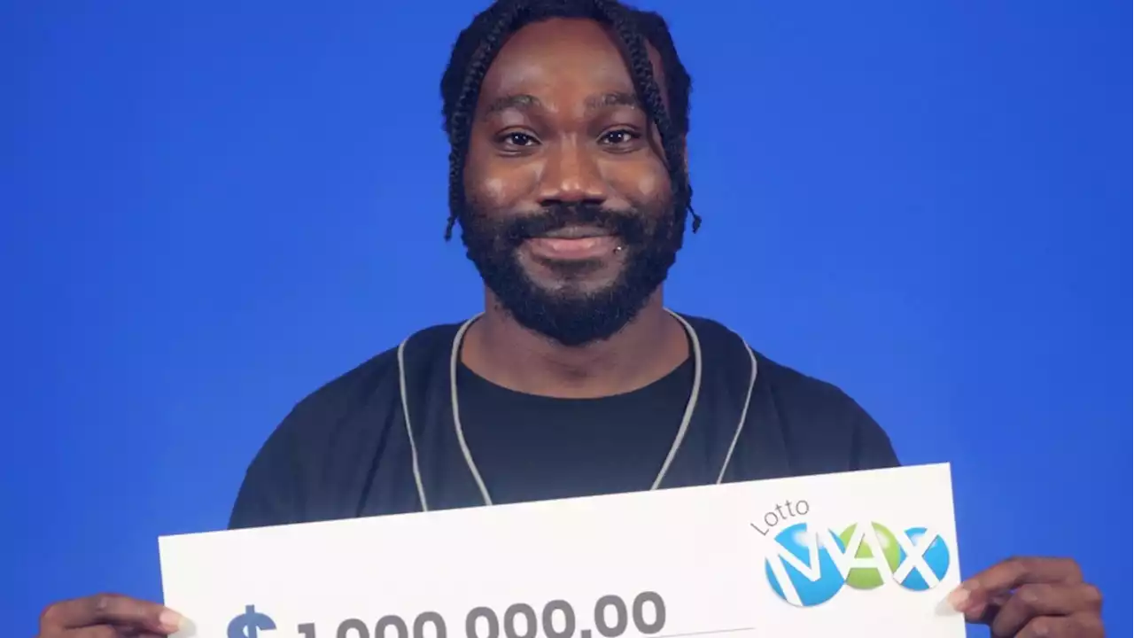 Ontario man gets massive surprise after winning lottery on first-ever ticket