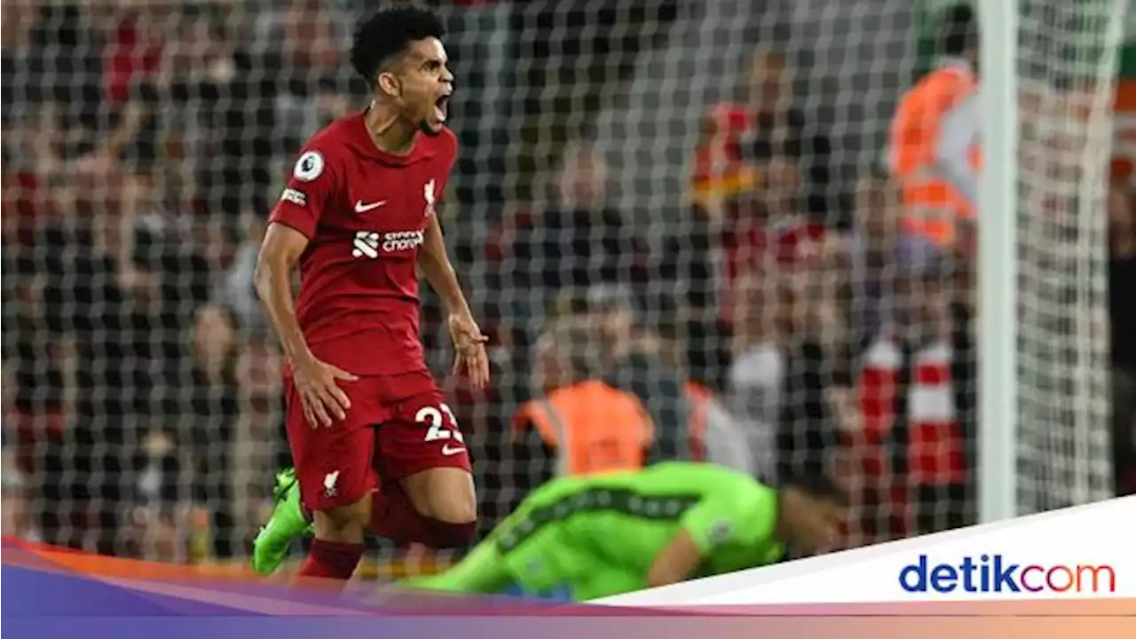 Melesat di Antara Kepungan Lawan, Diaz Selamatkan Liverpool