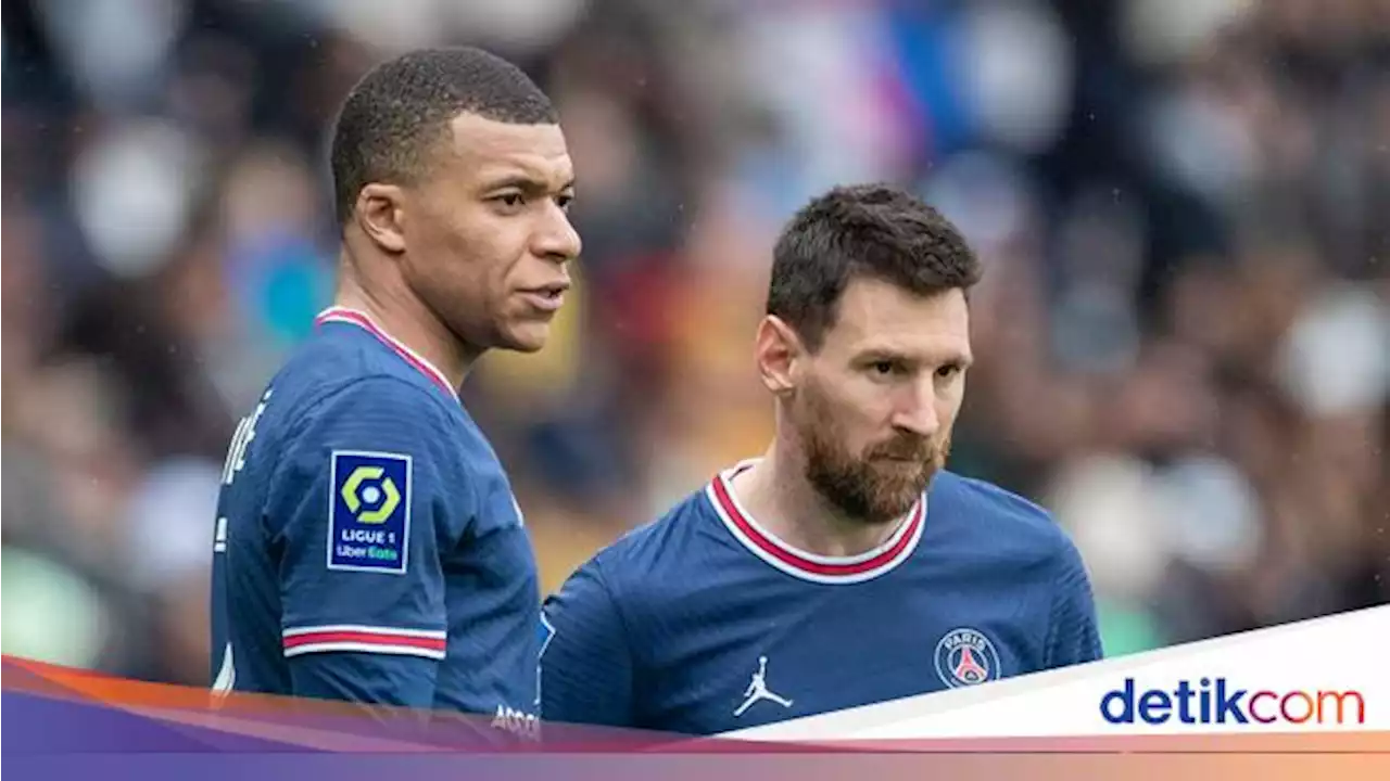 Viral Video Messi Ditabrak Mbappe, Ekspresinya...