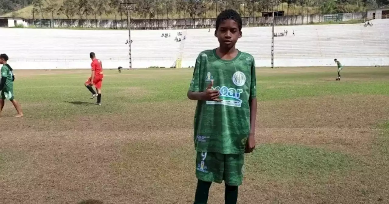 Tiene 12 años, hizo un gol que se hizo viral y se lo lleva Cruzeiro