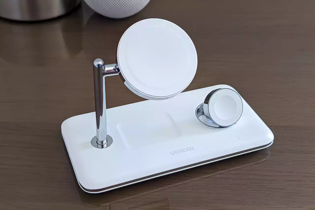 Ugreen 3-in-1 MagSafe stand charges your iPhone with a twist | Digital Trends