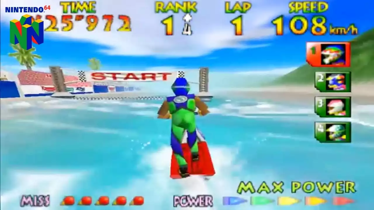 Wave Race 64 splashes onto Nintendo Switch Online this week | Digital Trends