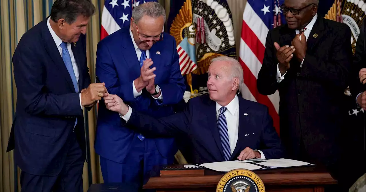 Biden signs massive climate and health care legislation