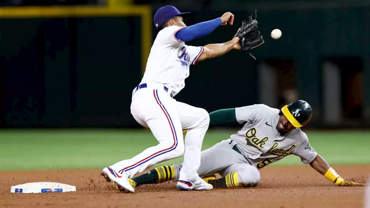 Rangers win 3rd straight, top A's 2-1 after Woodward firing