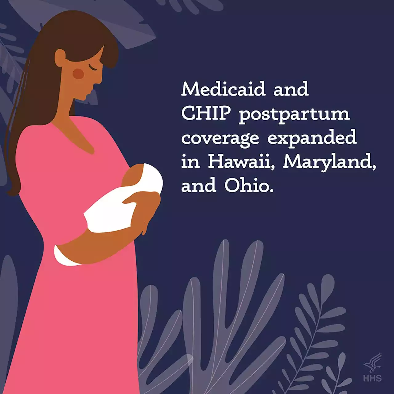 HHS Approves 12-month Extension of Postpartum Medicaid and CHIP Coverage in Hawaii, Maryland, and Ohio