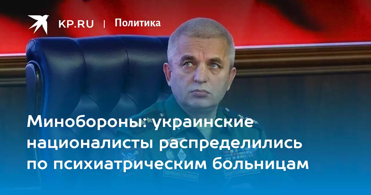 Минобороны: украинские националисты распределились по психиатрическим больницам