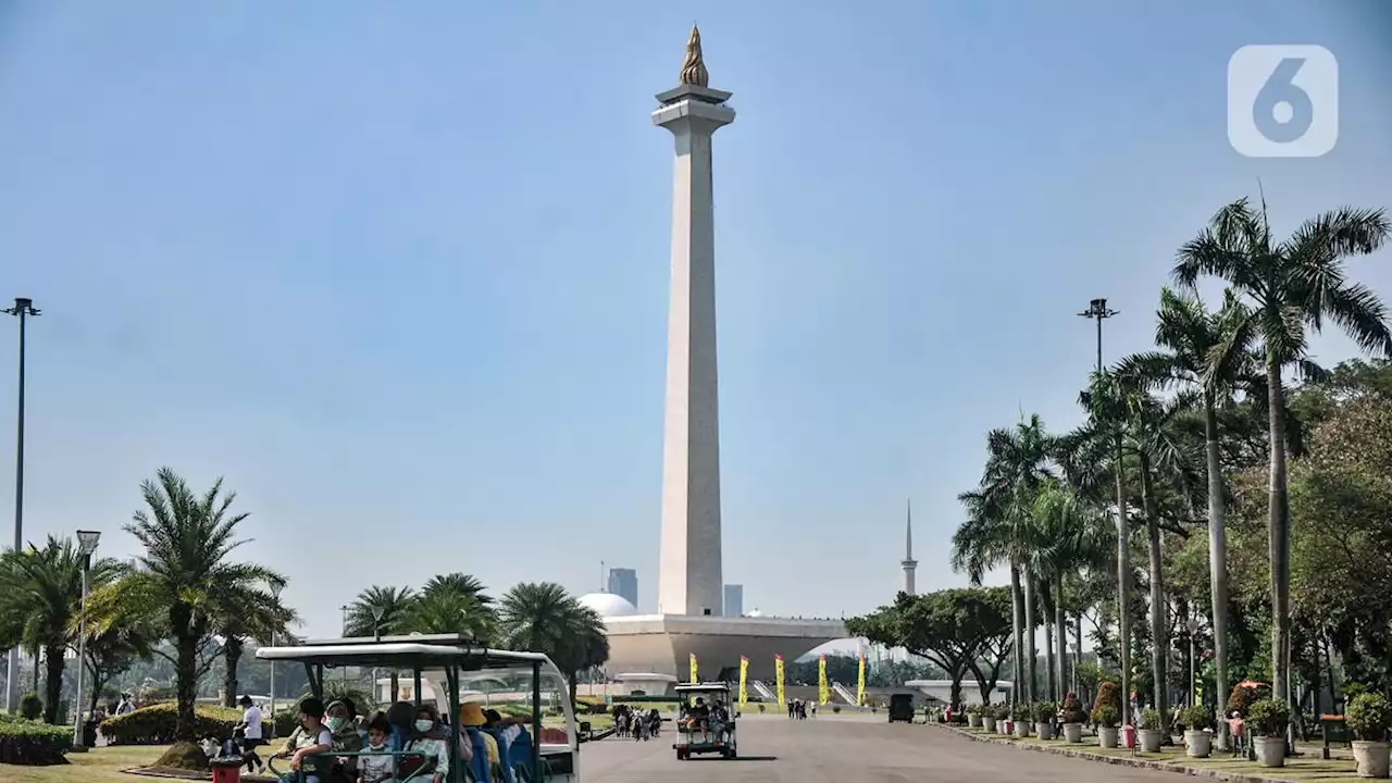 Persiapan Kirab Bendera, Kawasan Monas Ditutup Hari Ini Selasa 16 Agustus 2022