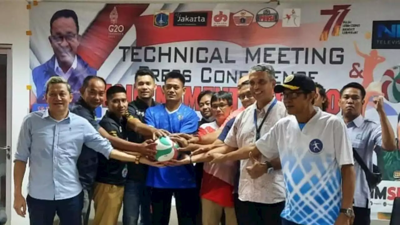 Turnamen Kemerdekaan Bola Voli Antarperusahaan Piala Gubernur DKI Jakarta: 6 Tim Putra dan 6 Tim Putri Bersaing Jadi yang Terbaik