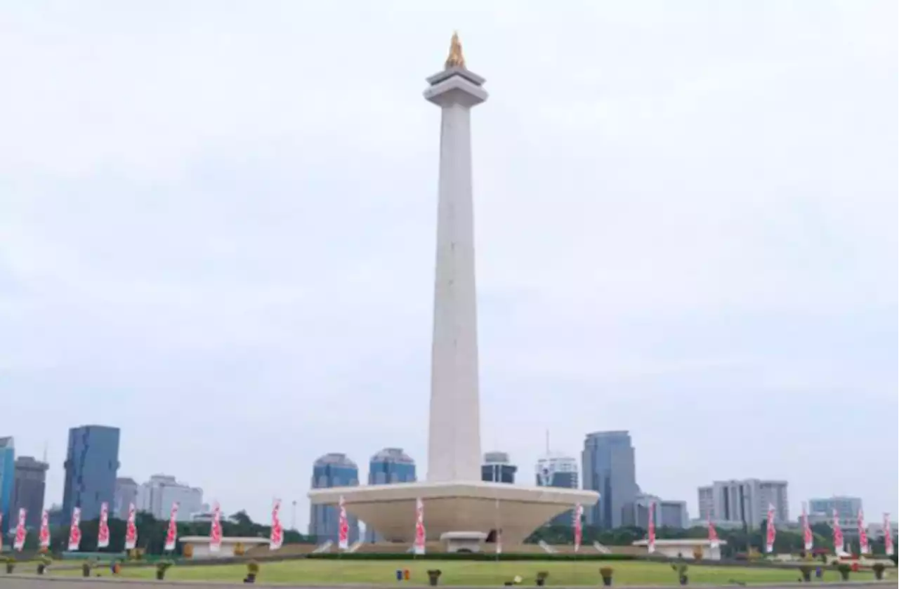 Monas Tutup Guna Persiapan HUT ke-77 RI