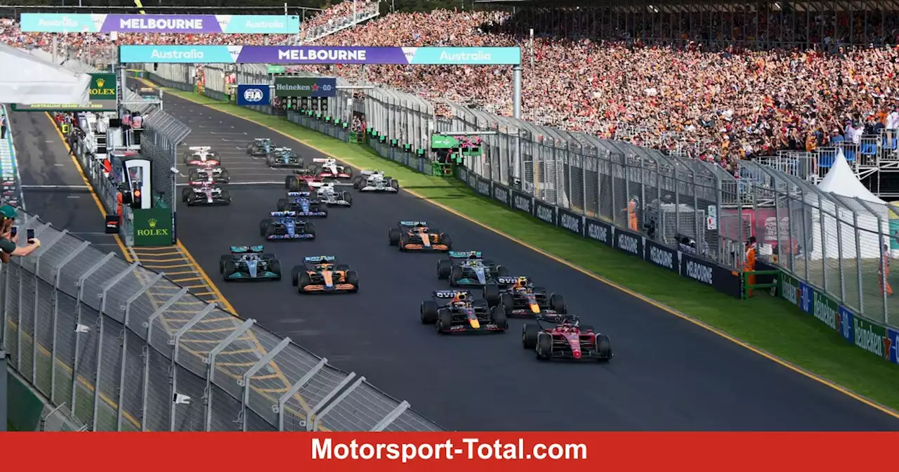 Formel-1-Kalender 2023: Australien-GP erneut erst im April