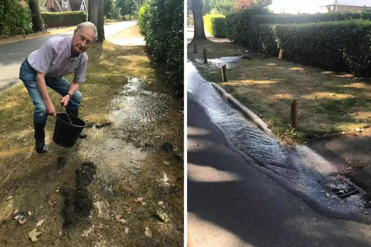 Man blasts response to 'constantly flowing' water leak in drought conditions