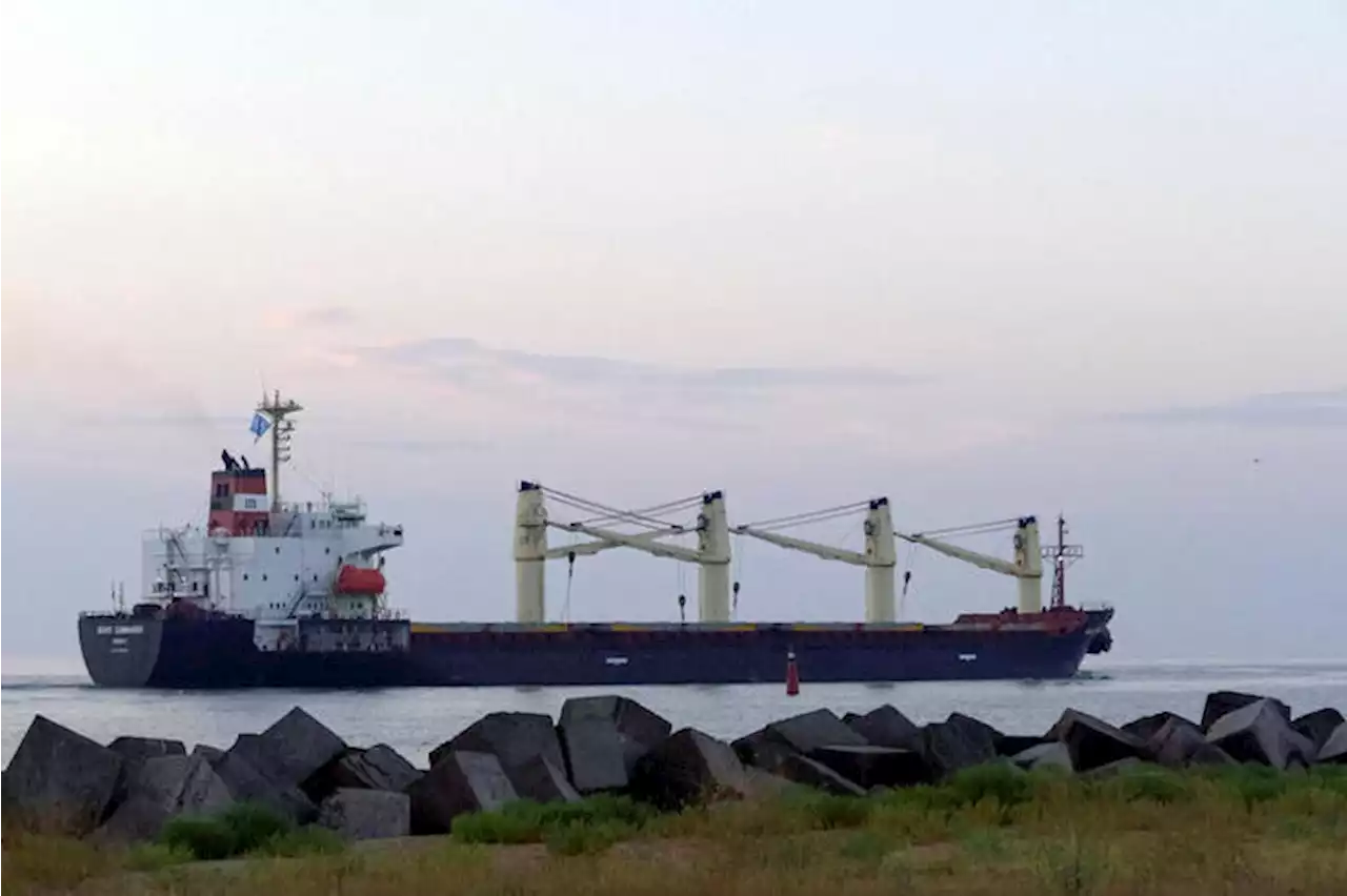 First post-blockade food aid ship leaves Ukraine for Africa