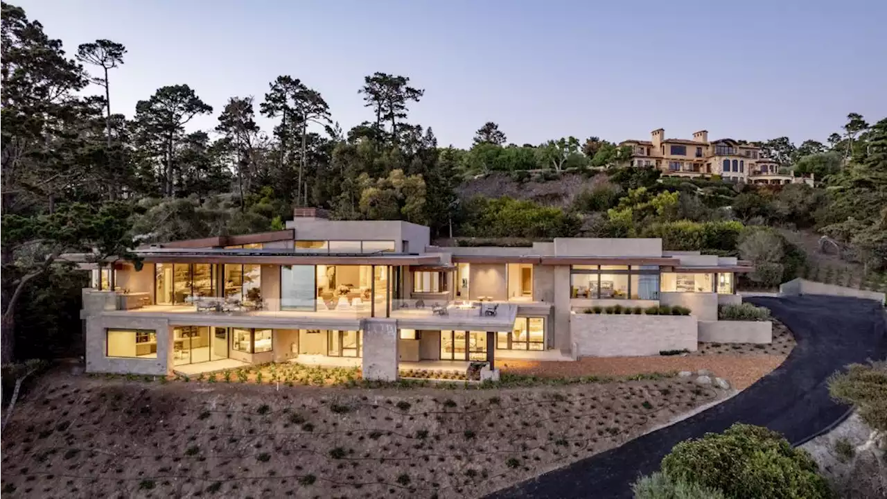 This Contemporary $33.5 Million Pebble Beach Mansion Overlooks One of the Most Storied Golf Venues in the World