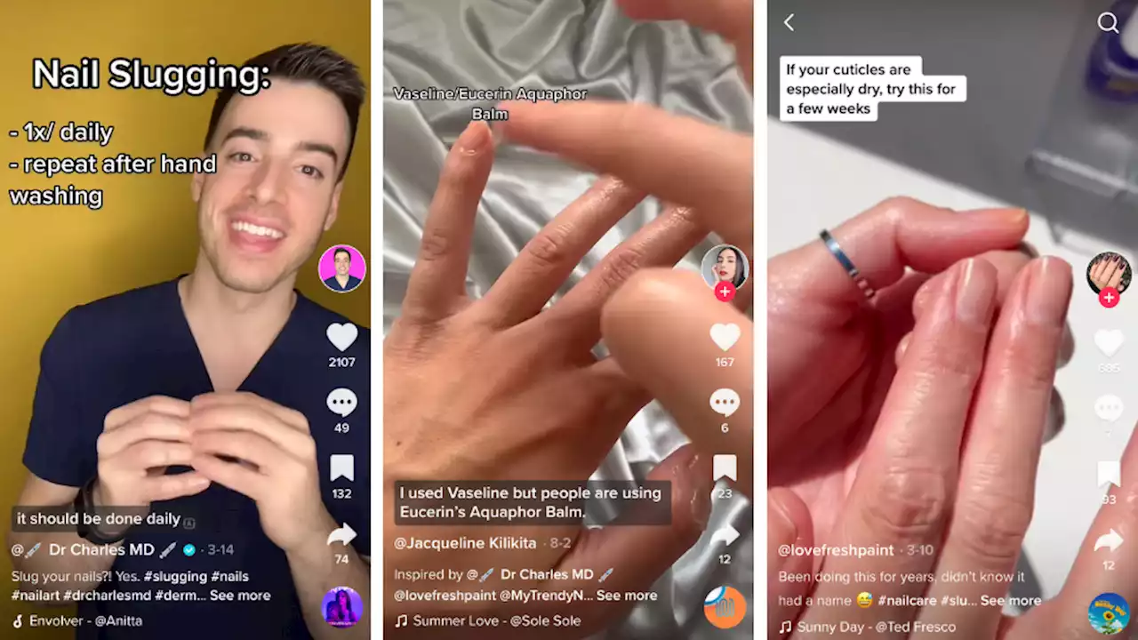 Nail Slugging Is the Latest TikTok Trend for Healthy Nails & Cuticles