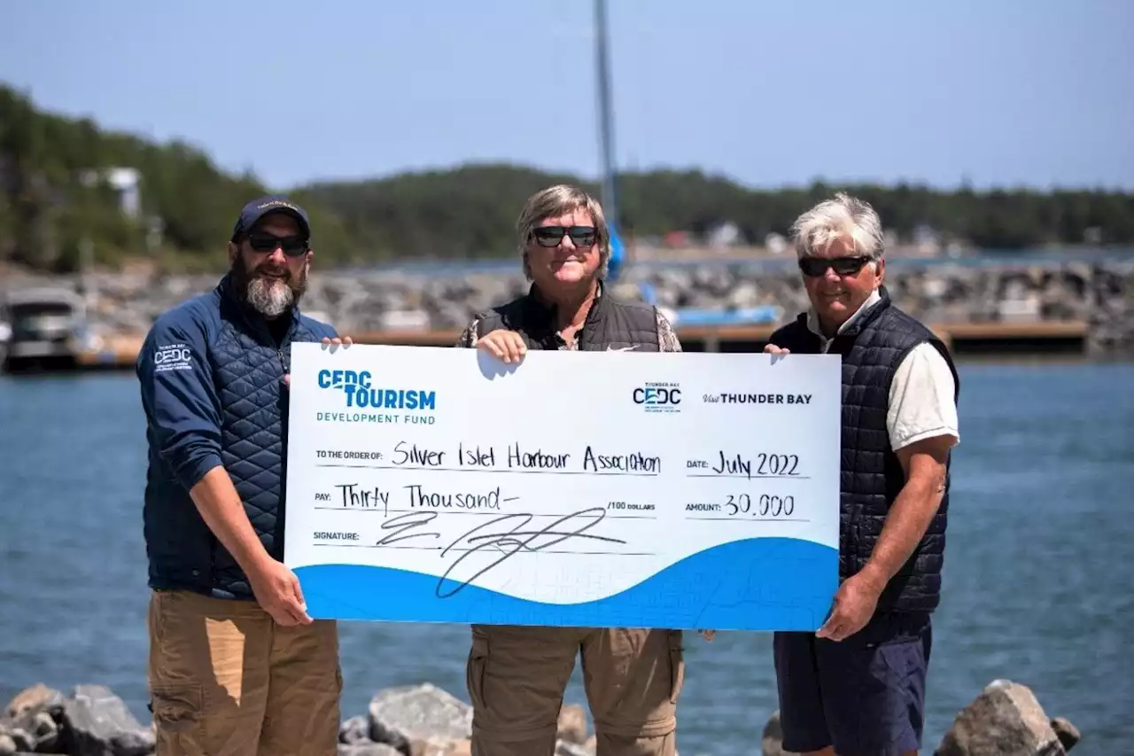 Thunder Bay CEDC gives $30,000 to Silver Islet Harbour Association
