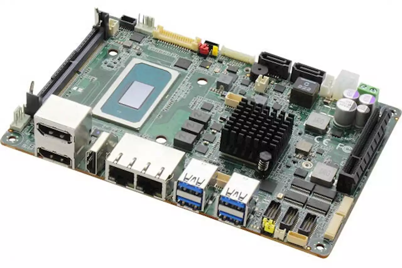 This 4-inch-wide PC board packs an octacore Intel Xeon