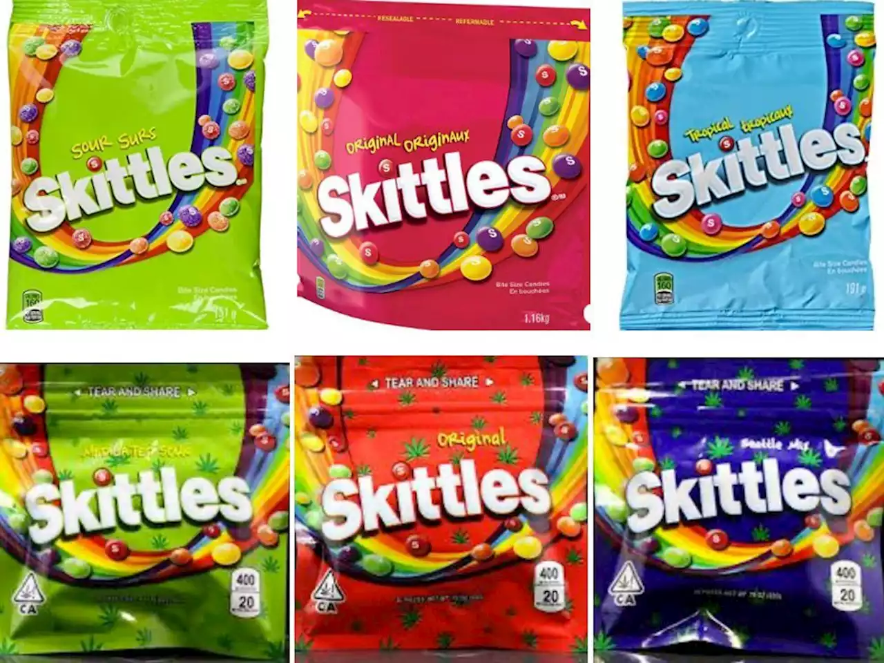 King of candy successfully sues cannabis retailers for selling drug-infused Skittles