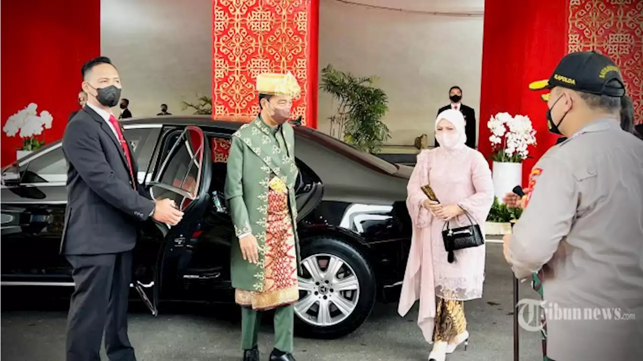 Jokowi Kenakan Baju Adat Paksian saat Sidang Tahunan MPR RI, Inilah Maknanya - Tribunnews.com