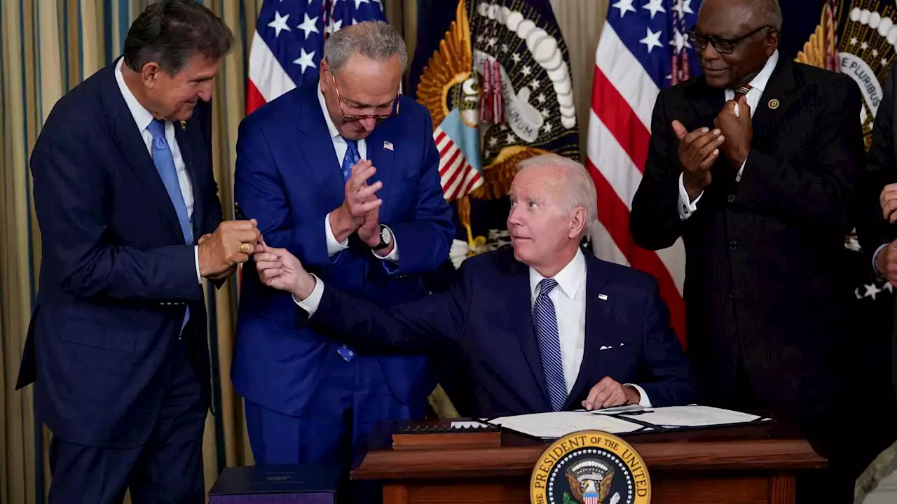 Biden signs massive climate and health care legislation