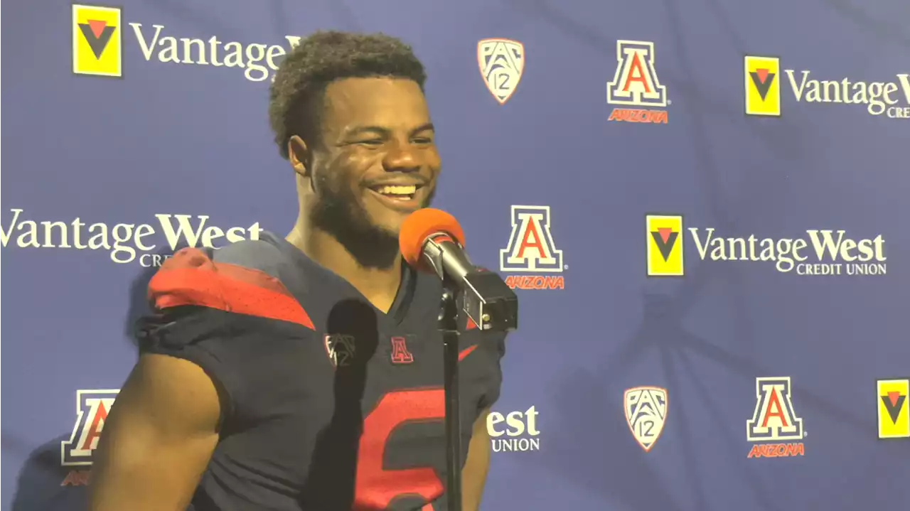 Watch Now: Arizona's Michael Wiley talks depth at RB, learning from Scottie Graham