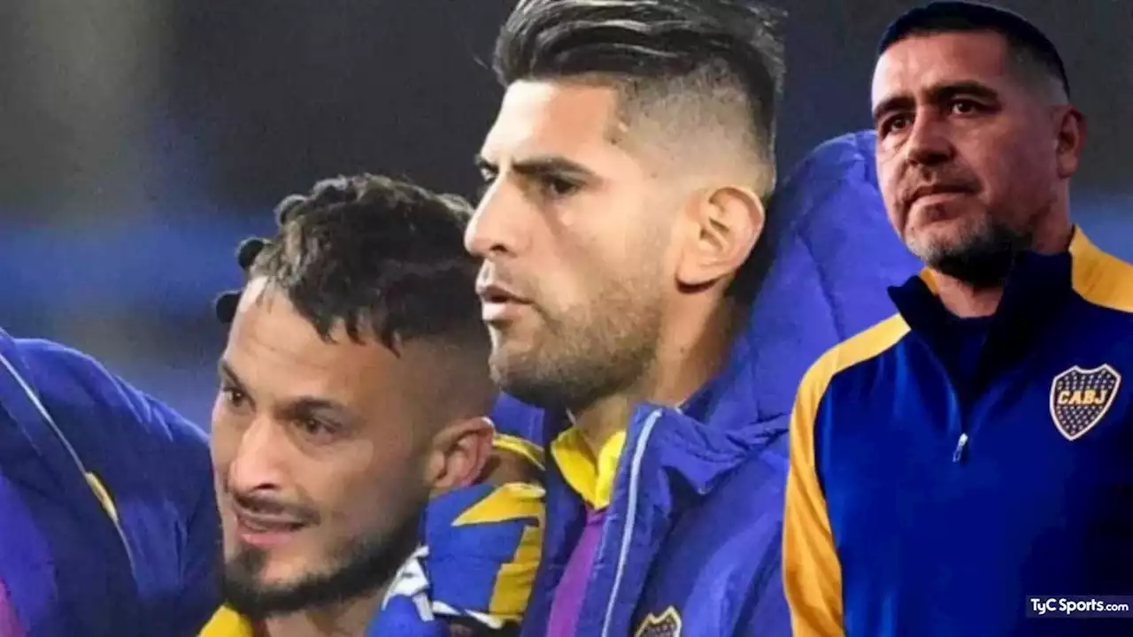 La OPINIÓN de Riquelme sobre la sanción a Benedetto y Zambrano tras su pelea en Boca - TyC Sports