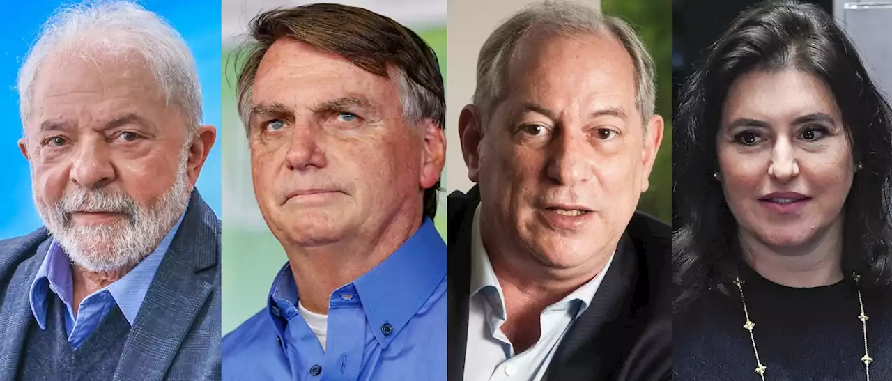 Lula tem 44% de intenção de voto e Bolsonaro, 32%, aponta pesquisa Ipec