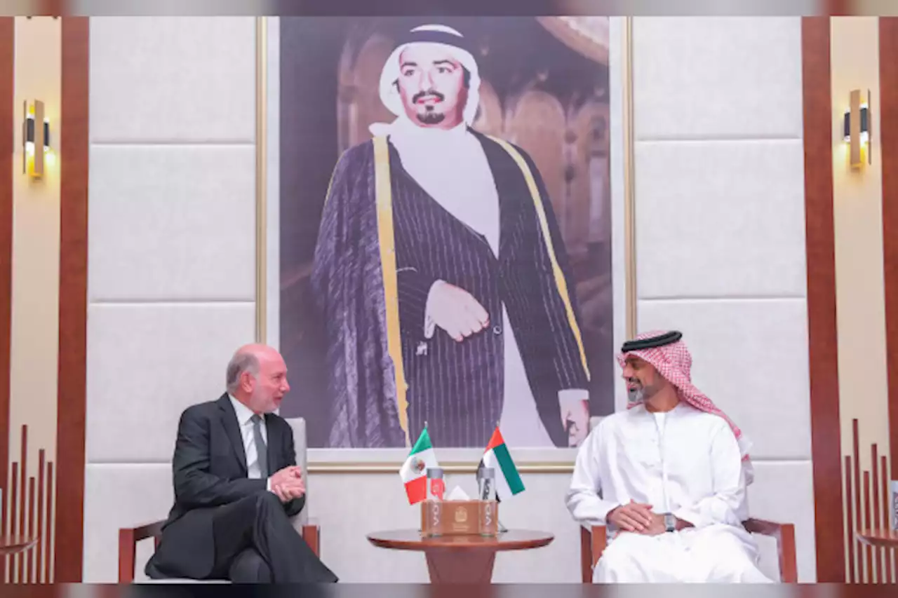 عمار النعيمي يستقبل سفير المكسيك