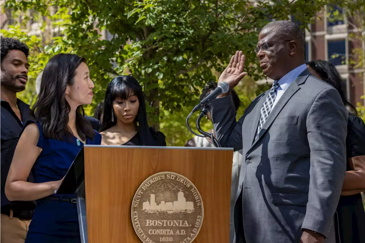 Michael Cox sworn in as Boston police commissioner