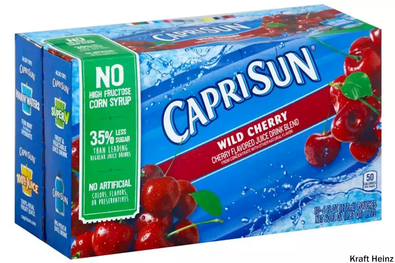 Capri Sun Drinks Recalled Due to Cleaning Solution Contamination