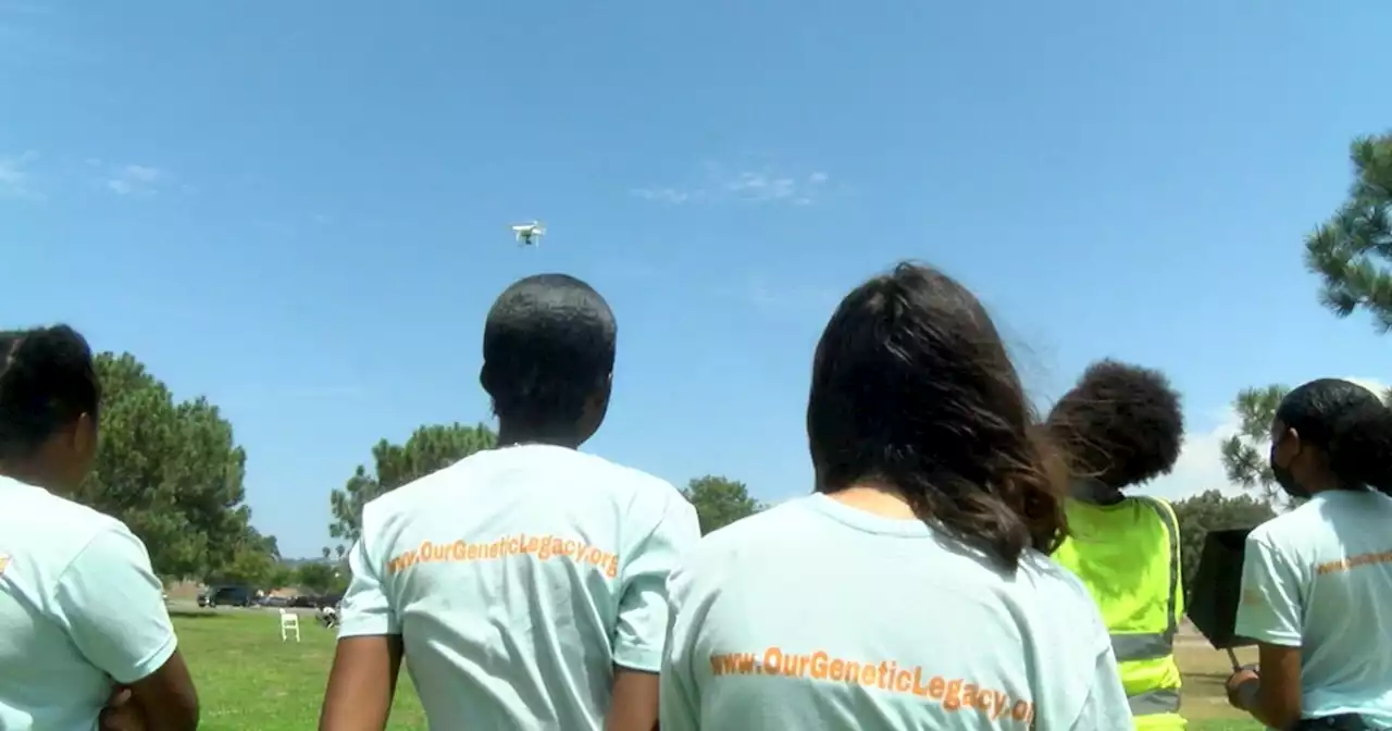 Program teaching girls how to use drones to uncover history