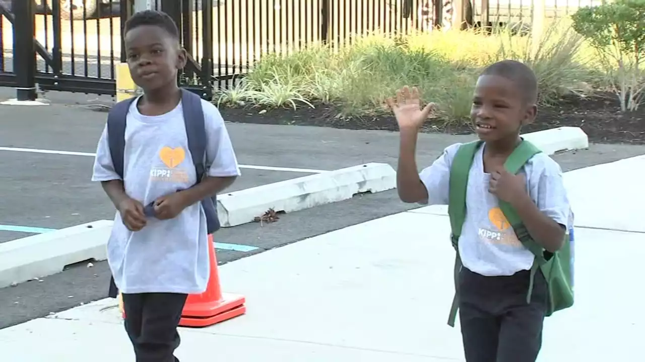 'I'm excited for school': Classes begin for some kids in Camden, New Jersey