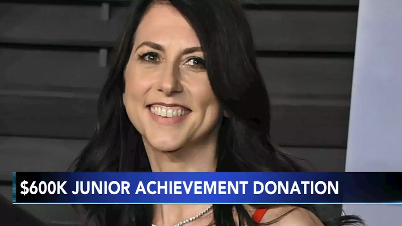 Philanthropist MacKenzie Scott makes $600K donation to Junior Achievement