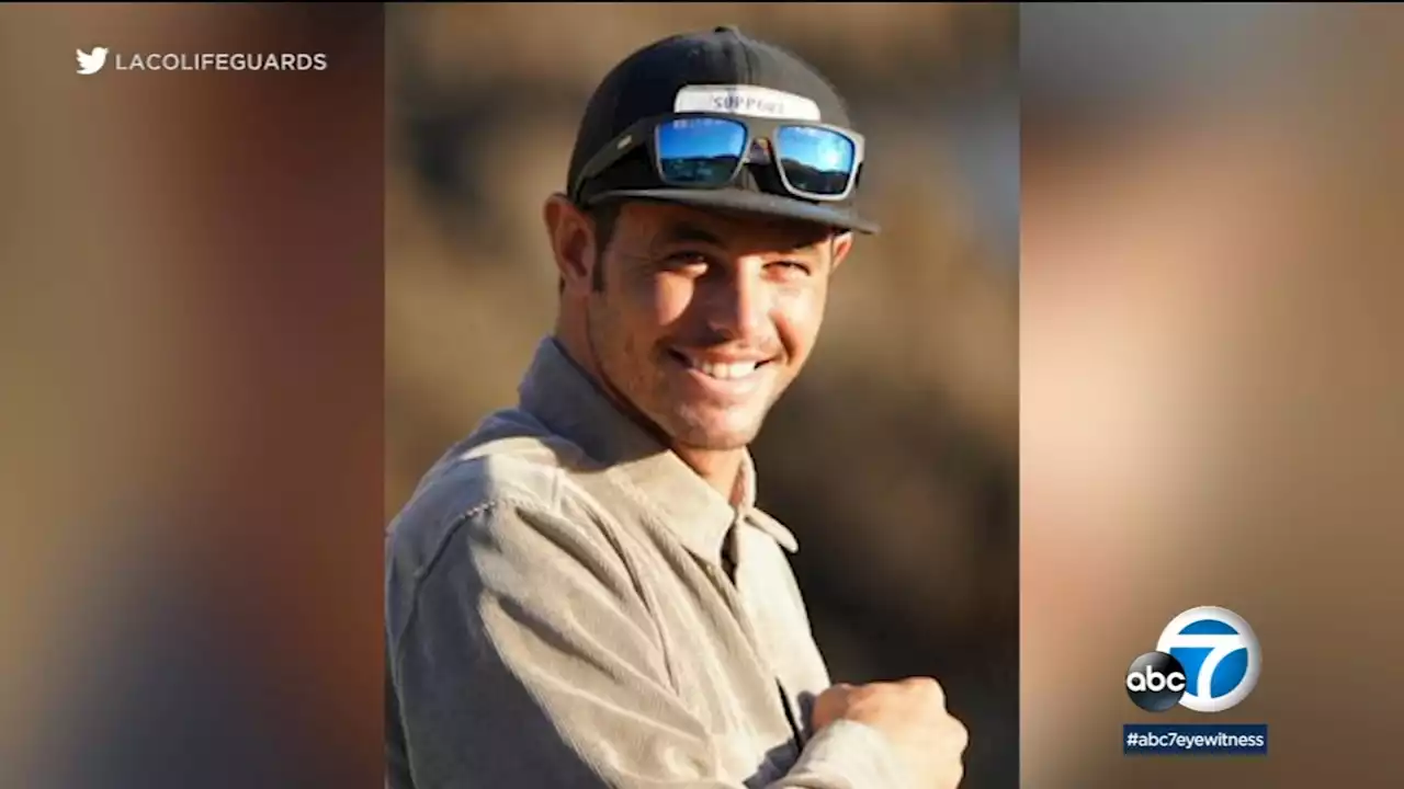 Procession honors LA County lifeguard who died in motorcycle crash