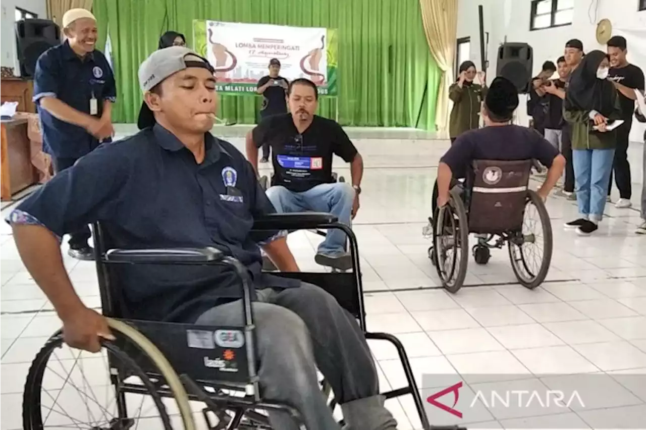 Penyandang disabilitas di Kudus gelar lomba meriahkan HUT Kemerdekaan