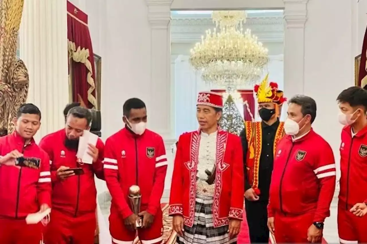 Wejangan Presiden Jokowi untuk Pemain Timnas U-16 Indonesia - Bolasport.com