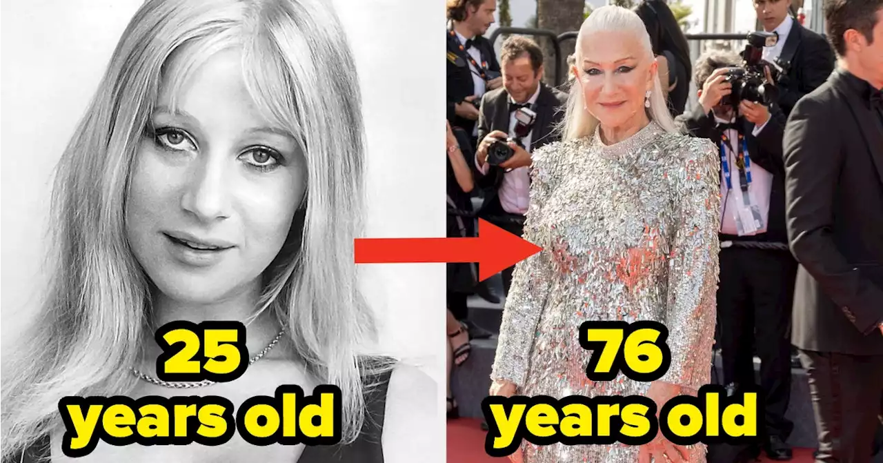 How Dramatically Different 44 Celebrities Looked When They Were Exactly 25 Compared With Now