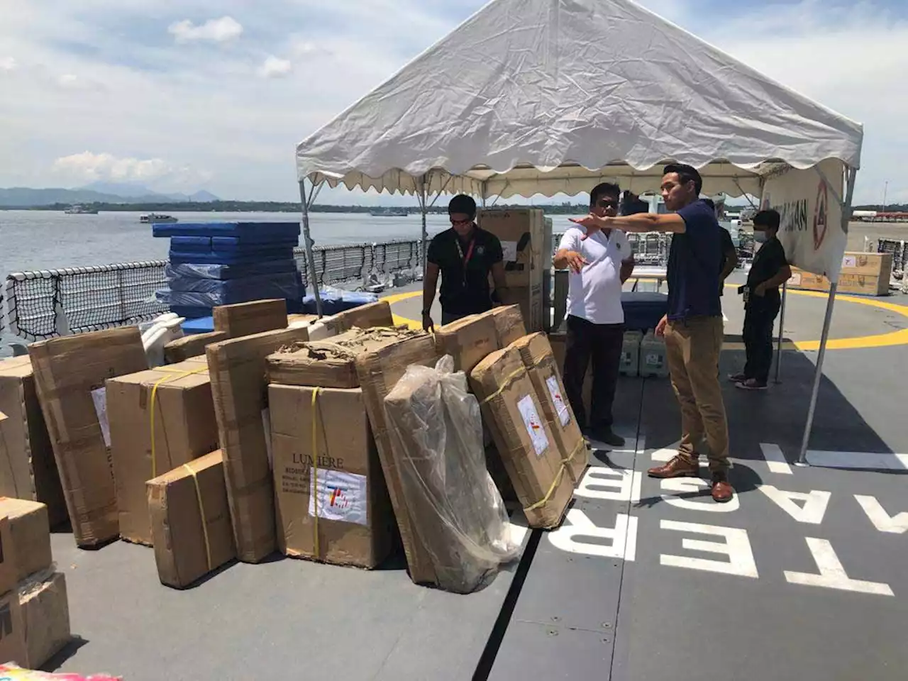 US donates P1.6-M supplies for Palawan disaster preparedness - BusinessWorld Online