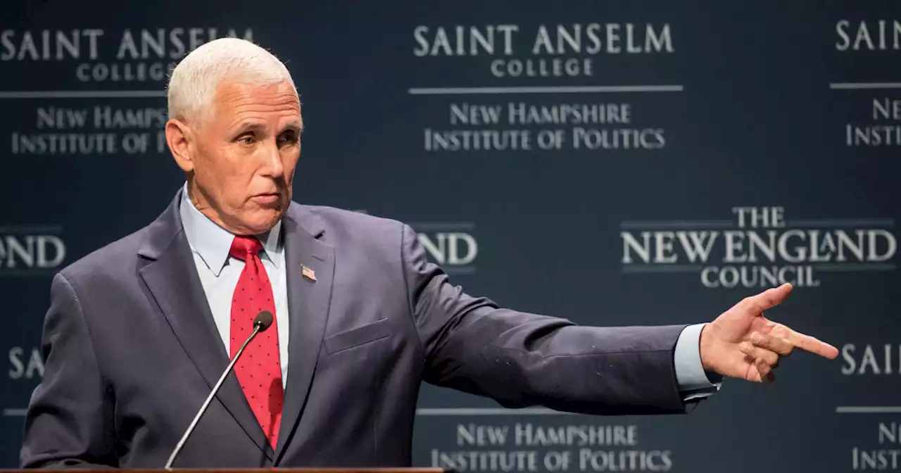 Pence says he'd 'consider' testifying before House Jan. 6 committee if asked