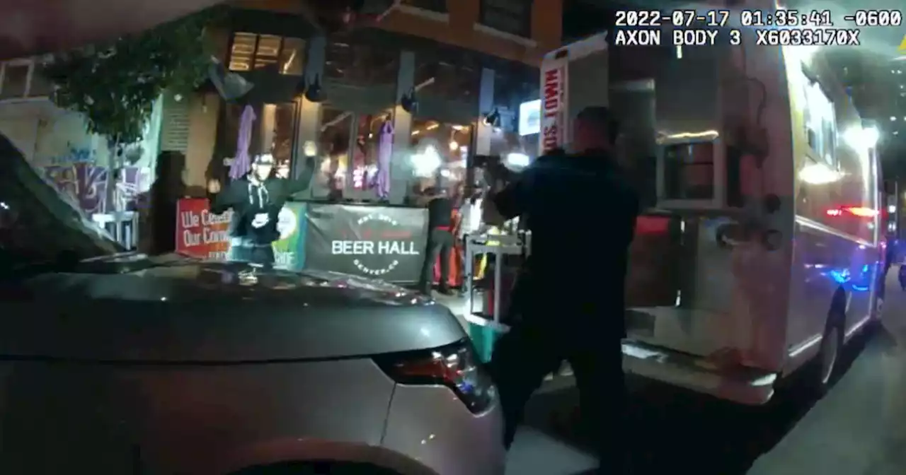 Denver police releases bodycam footage of LoDo shooting that left 6 bystanders injured