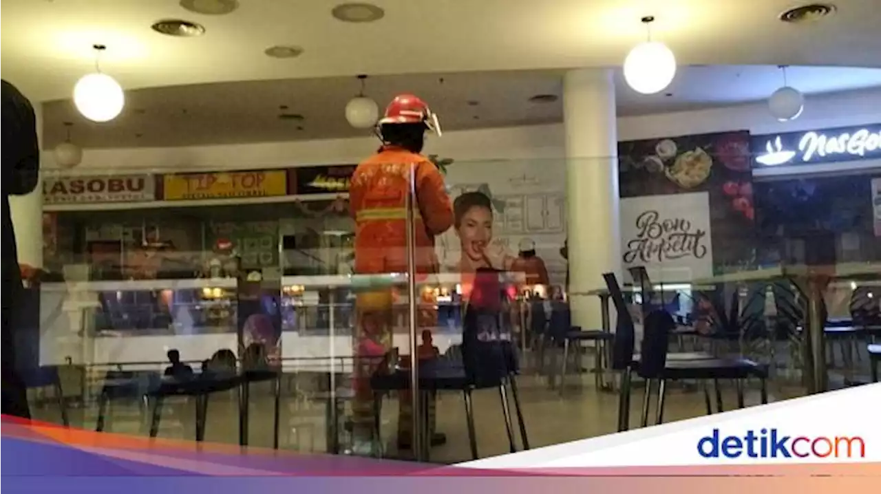 Asap Tebal di Food Court TP 1 Surabaya, Manajemen: Cuma Kebakaran Kecil