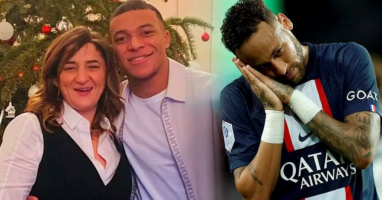 Qué dijo la madre de Mbappé sobre la polémica entre su hijo y Neymar