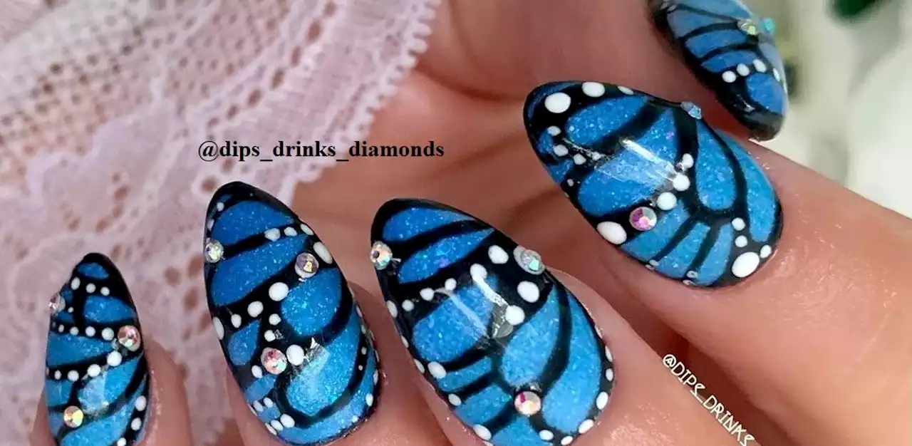 Butterfly Nails Are The Talk Of The Town RN - Love for Glam