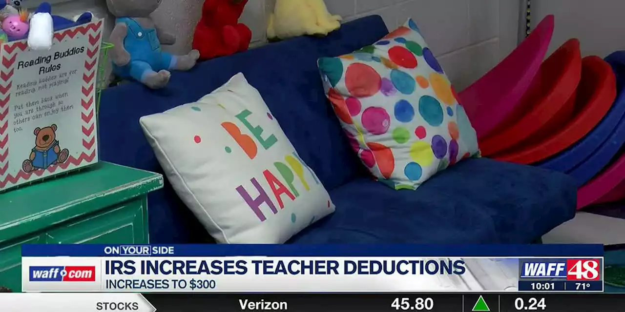 IRS increasing teacher expense deductions for classrooms