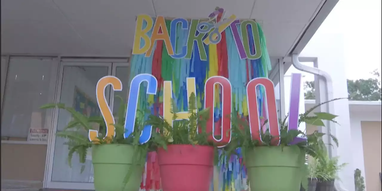 St. Pius X Catholic School in Mobile welcomes back students for the first day of school