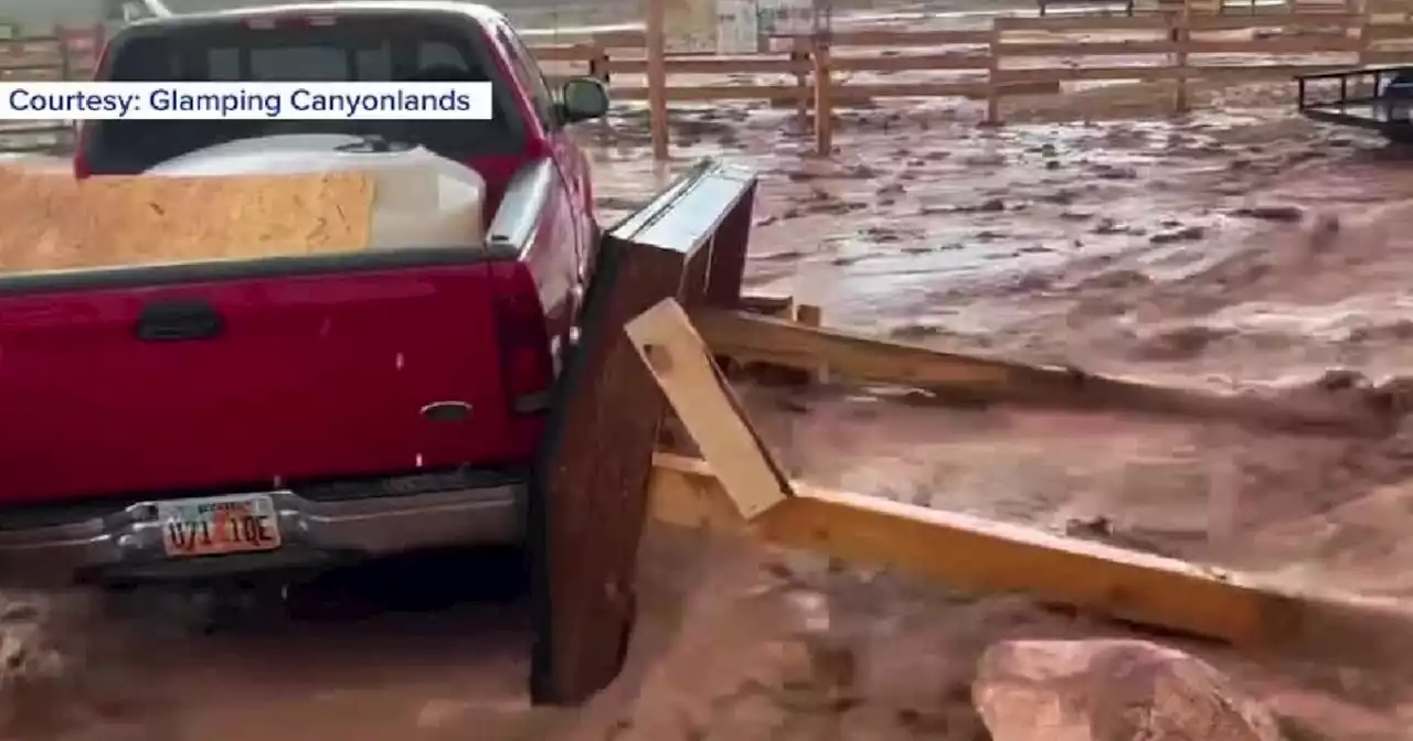 Glamping site in Southern Utah rebuilding from weekend flash flood