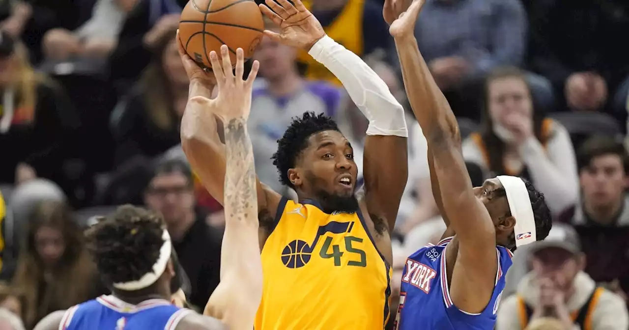 Utah Jazz, New York Knicks resume talks on Donovan Mitchell trade, report says