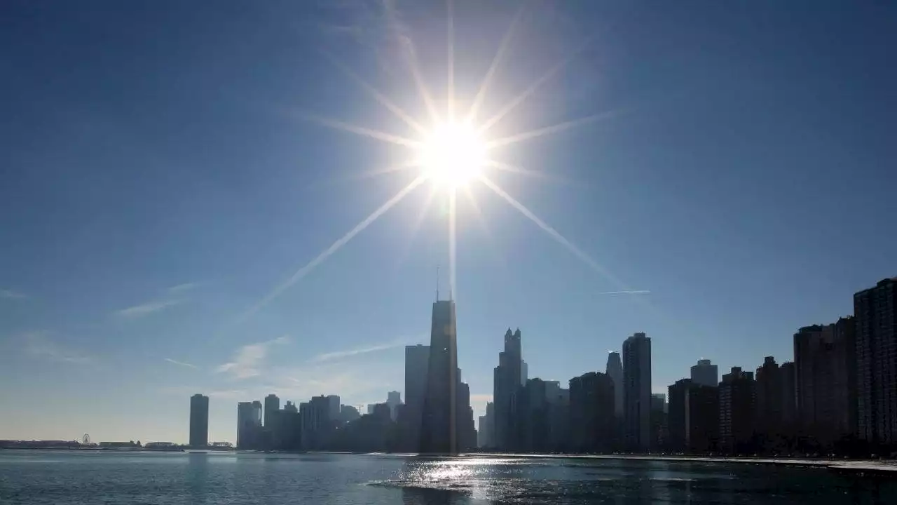 Chicago will be all sunshine through Friday ahead of weekend showers