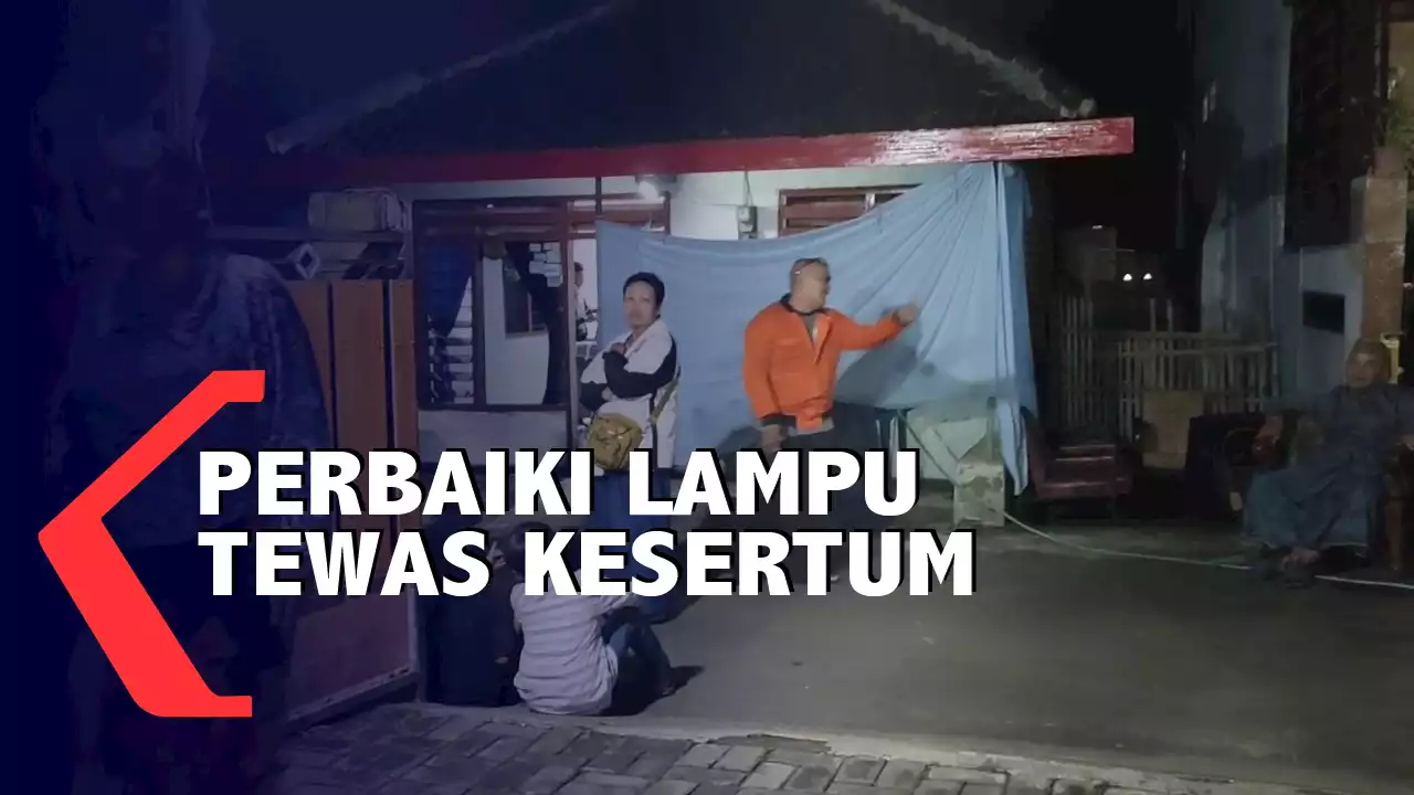 Tewas Tersengat Listrik Saat Perbaiki Lampu