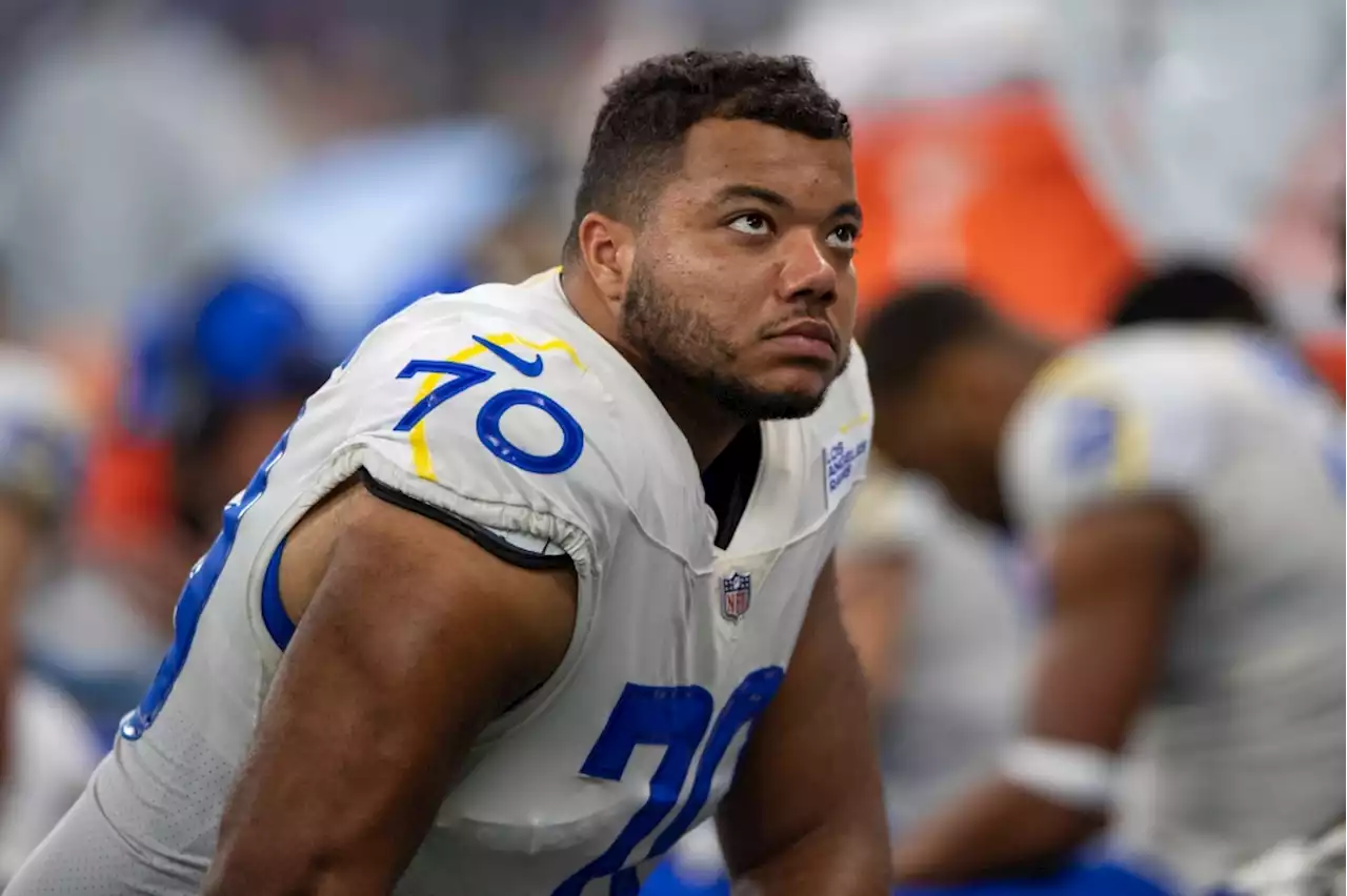 Rams left tackle Joe Noteboom has taken over for Andrew Whitworth, but the mentorship hasn’t stopped